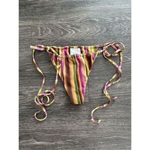 NWT Savannah Morrow Marea Swim Bottom In Prism Size Medium